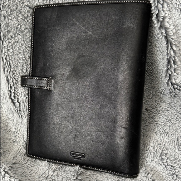 Vintage Coach‎ Leather Organizer Planner- New - Picture 7 of 15